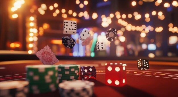 Dashboard showing live game categories and payment options